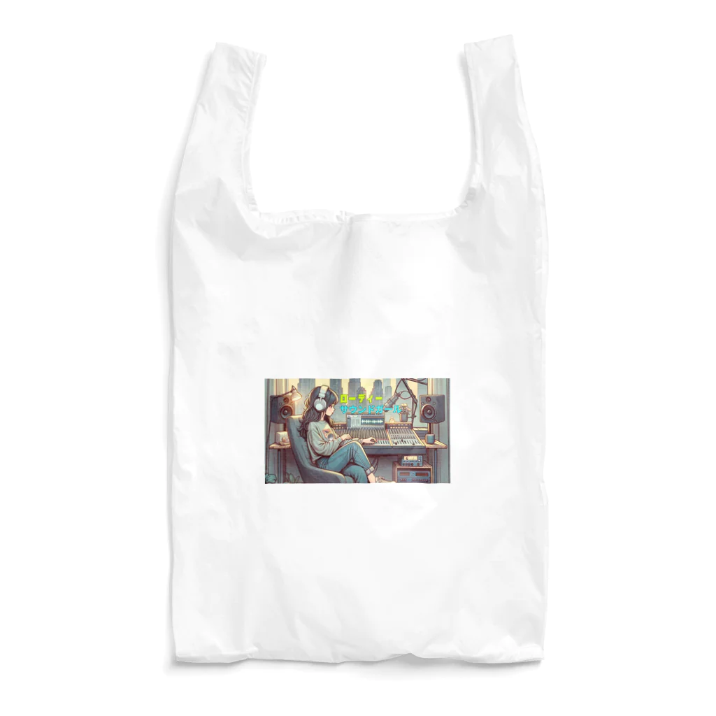 RoadieSoundGirlのローディーサウンドガール Reusable Bag