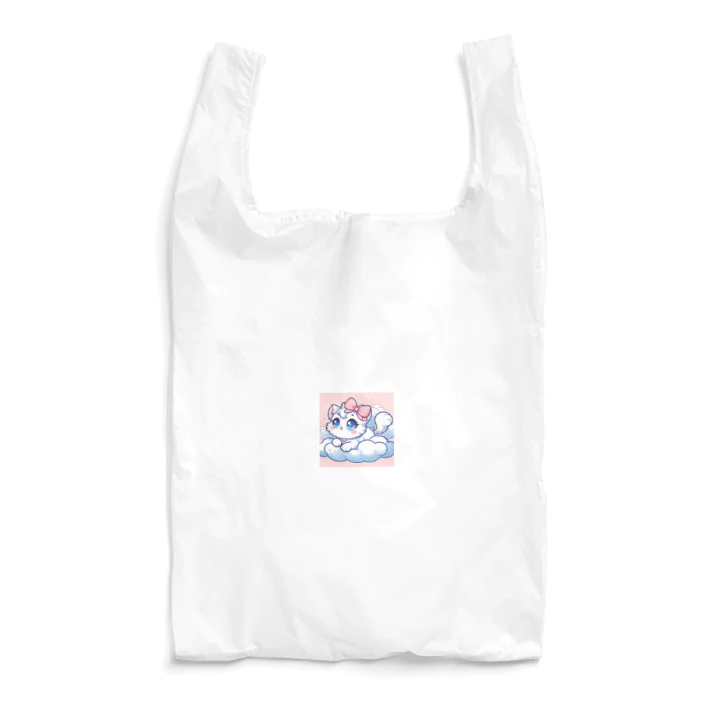 アニマルグッズストア　OPIの白猫 Reusable Bag