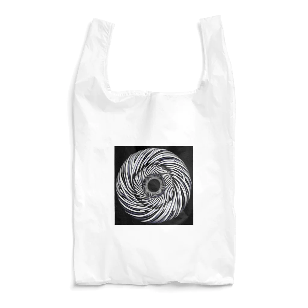 Dexsterのoptical illusion 01 Reusable Bag