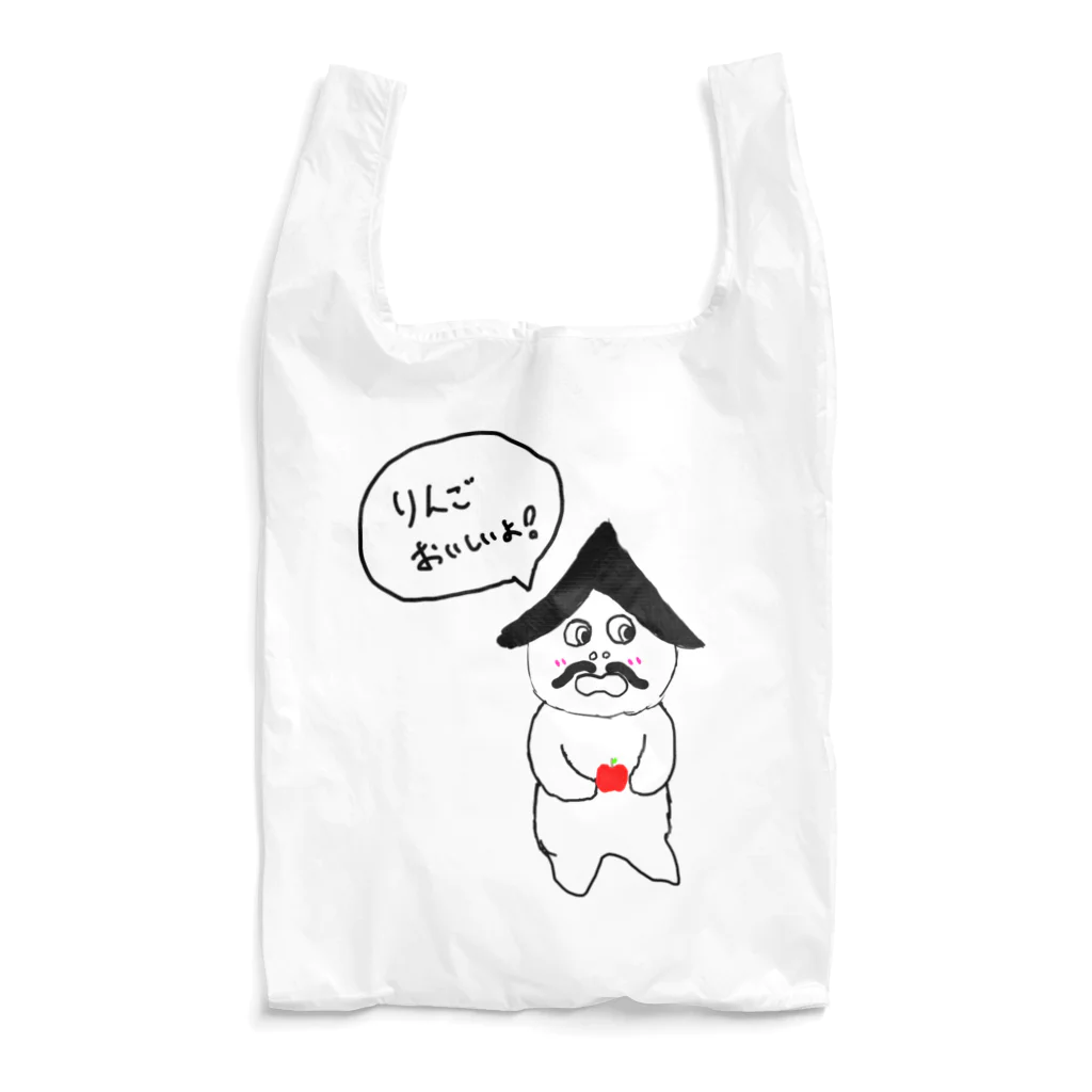 jonumeのりんごをおすすめするてらくん Reusable Bag