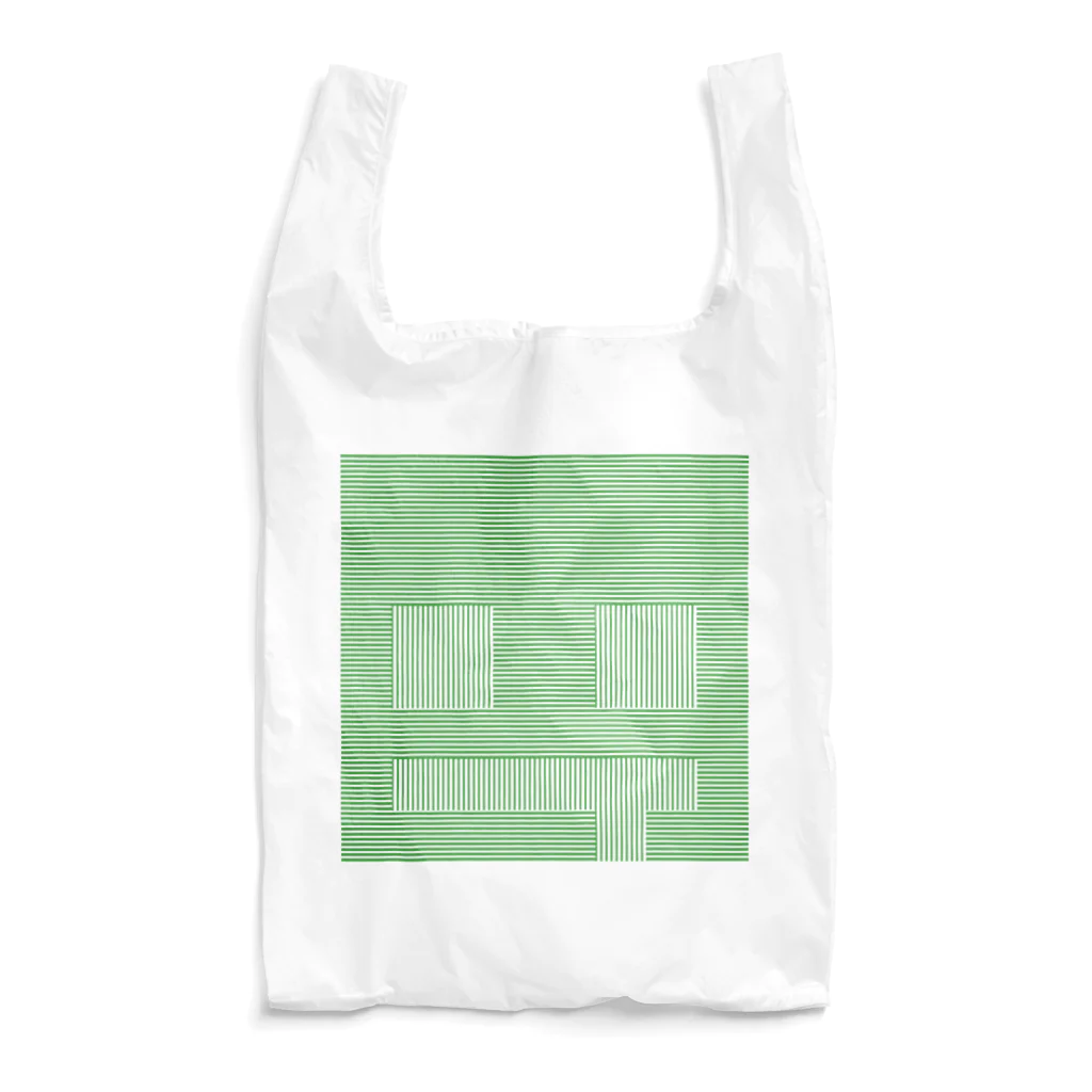 ぽつねん。のあのときのぽつねんの線（緑） Reusable Bag