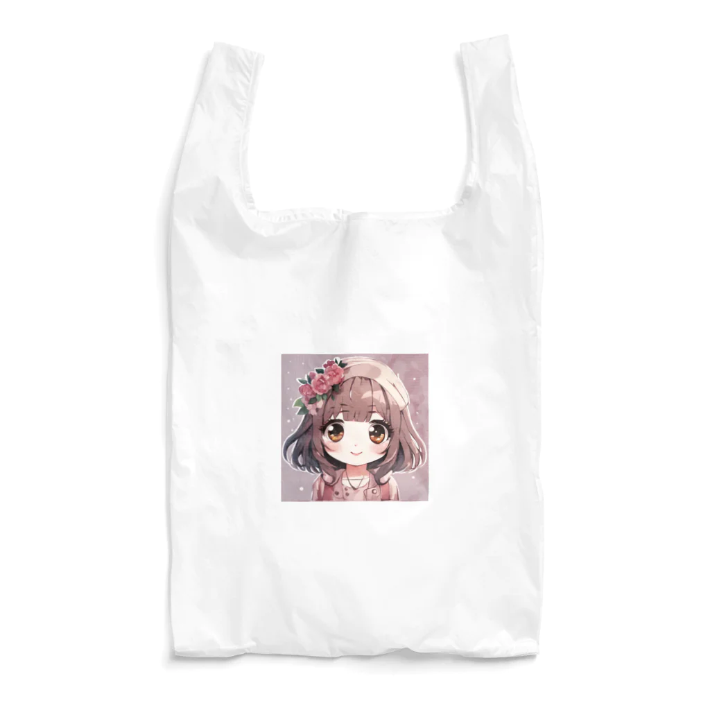 mikukiのかわいい女の子 Reusable Bag