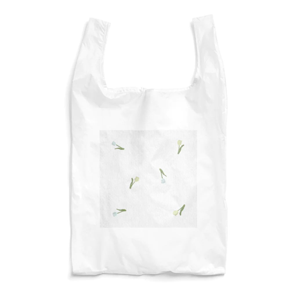 rilybiiの**pale color , tulip pattern . Reusable Bag