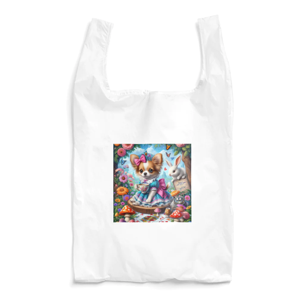 チワワンSHOPの不思議の国のチワワちゃん Reusable Bag