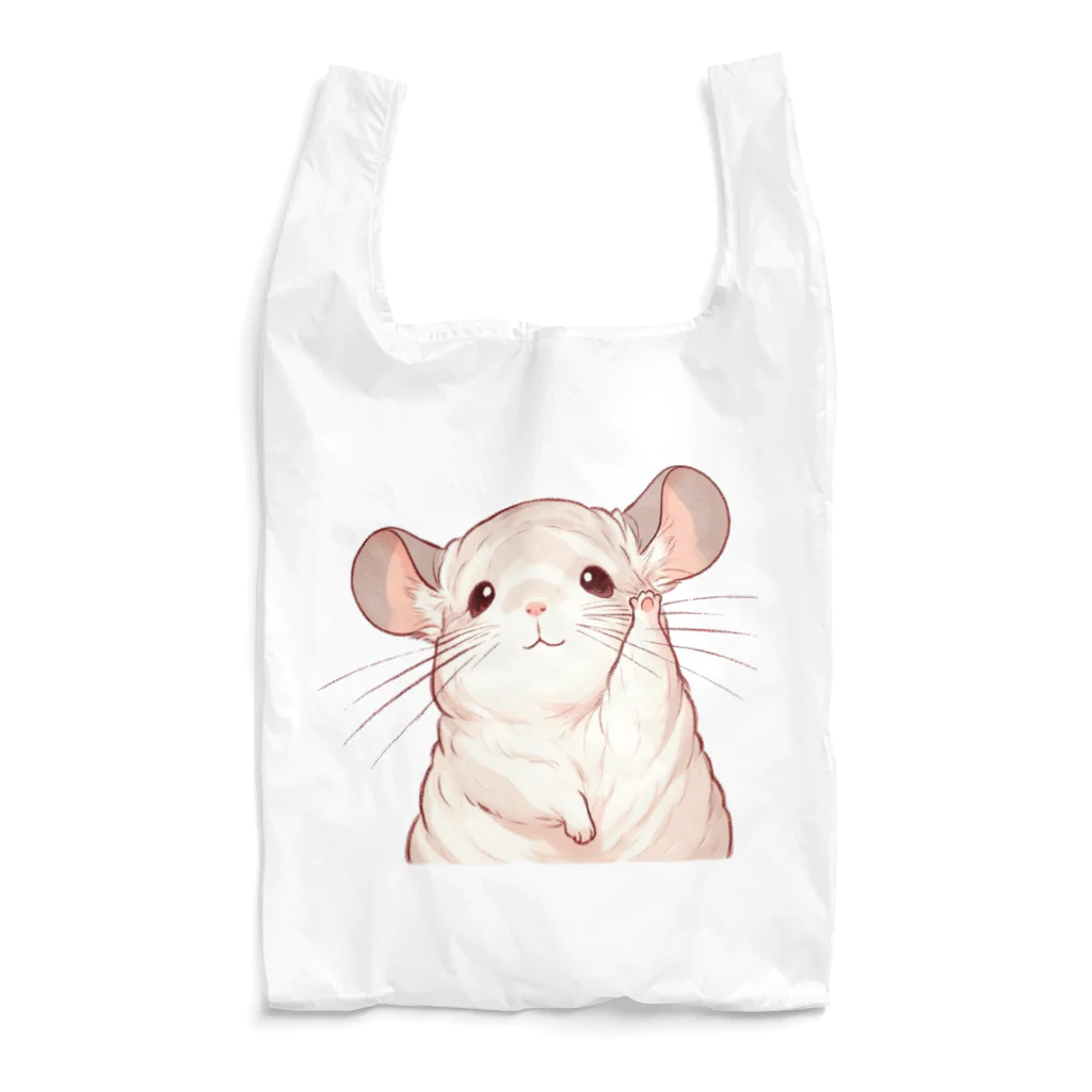 もふっとチンチラ🐭のおてあげチンチラ Reusable Bag