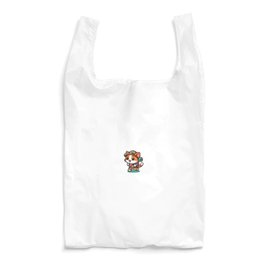 BinaryStoreの冒険好きな猫 Reusable Bag