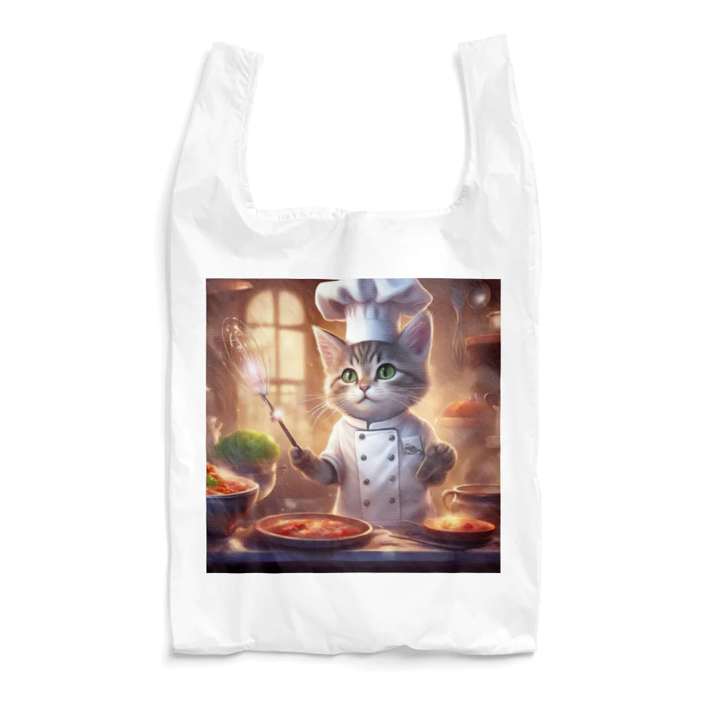 キャリーのcooking猫 Reusable Bag