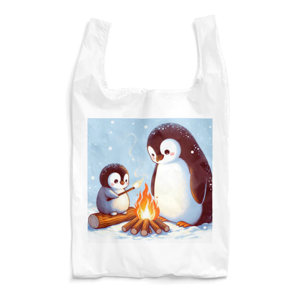 推しの美少女とアイドルのペンギンの進化 Reusable Bag