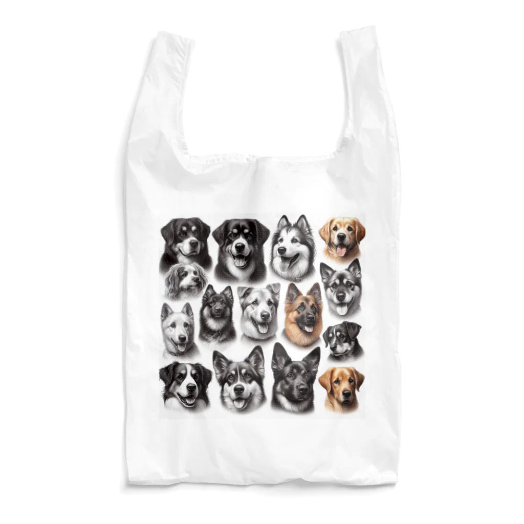 dogfulのかっこいい大型犬 Reusable Bag