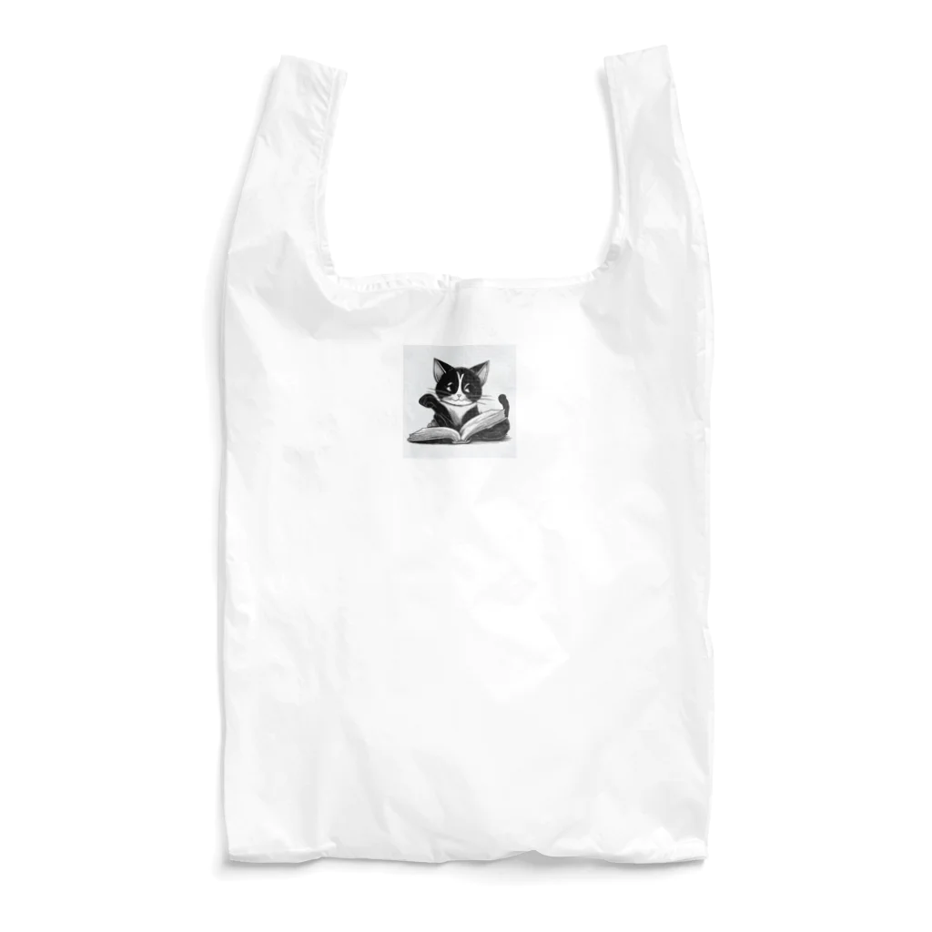 ruibuの勤勉ネコ Reusable Bag