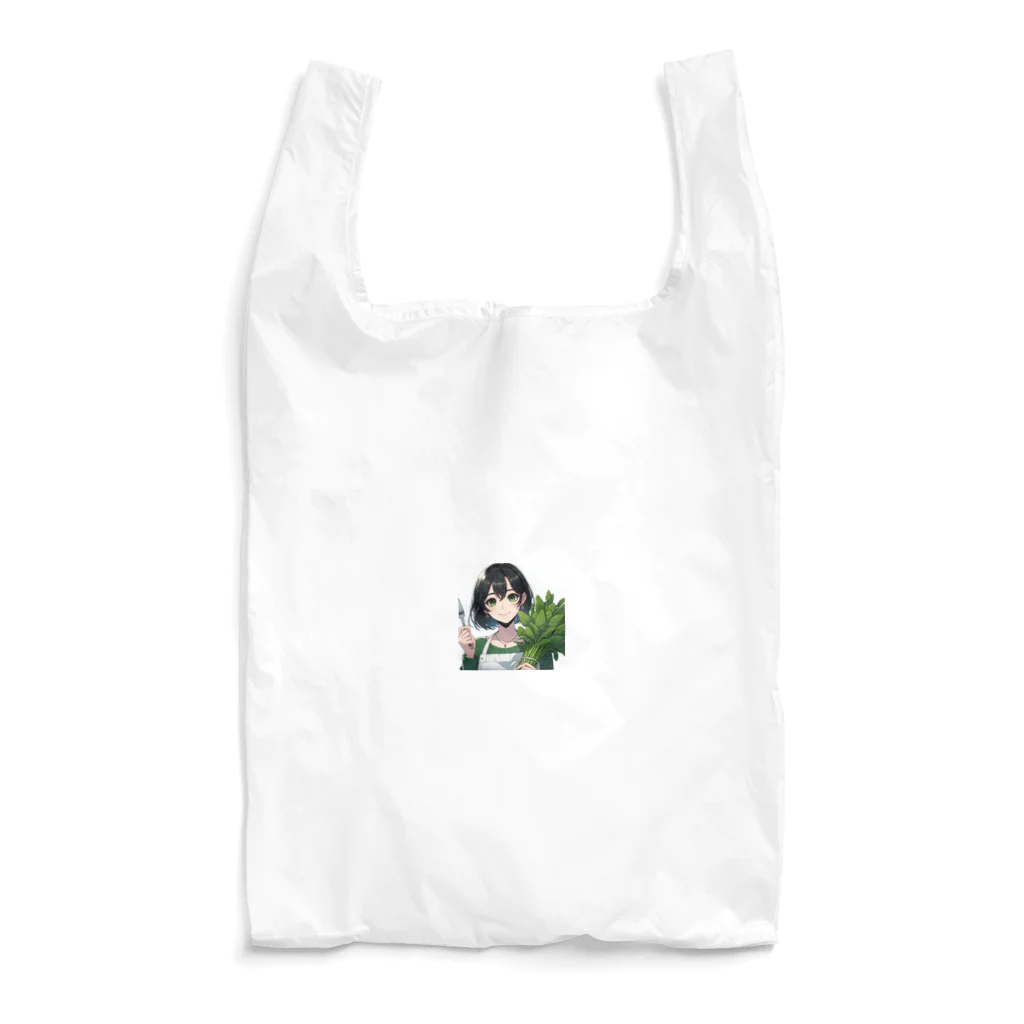 大地の宝物の今日は、ほうれん草で良いですか？ Reusable Bag