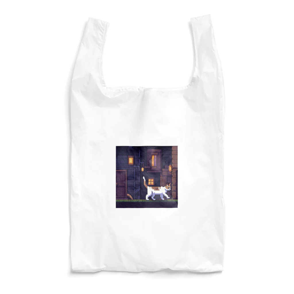 猫のくつろぎ空間の探検家 のら猫 -SASUKE- Reusable Bag