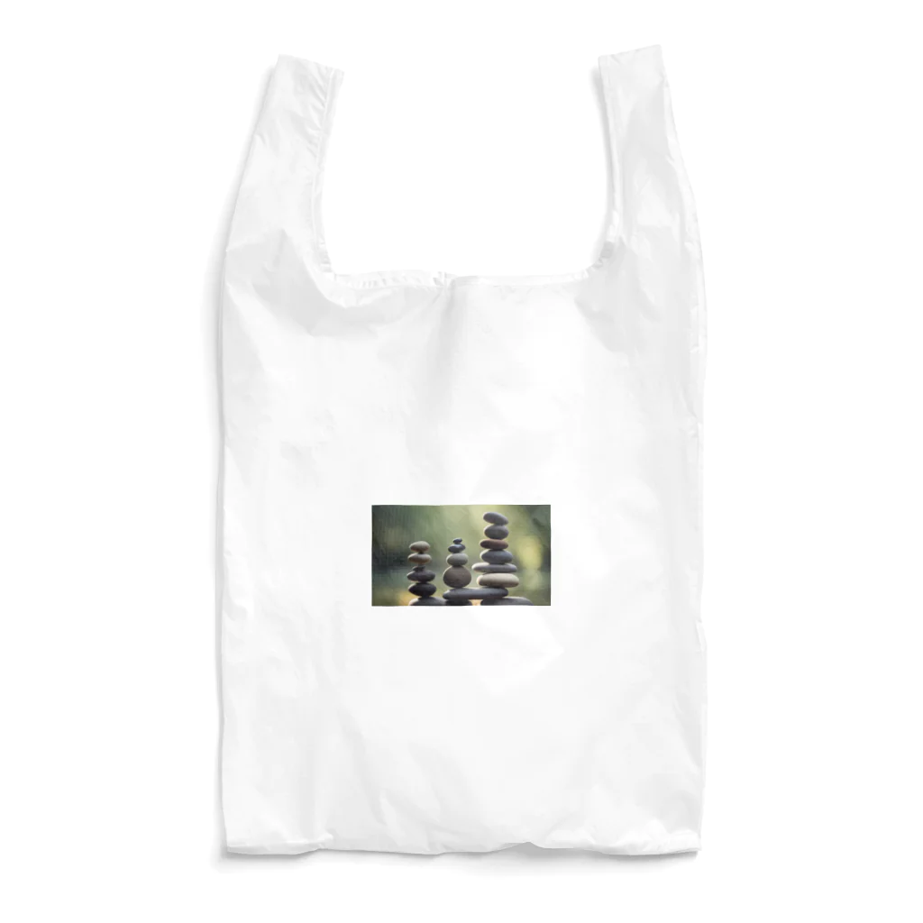 ゆったりまったり屋の石を積む Reusable Bag