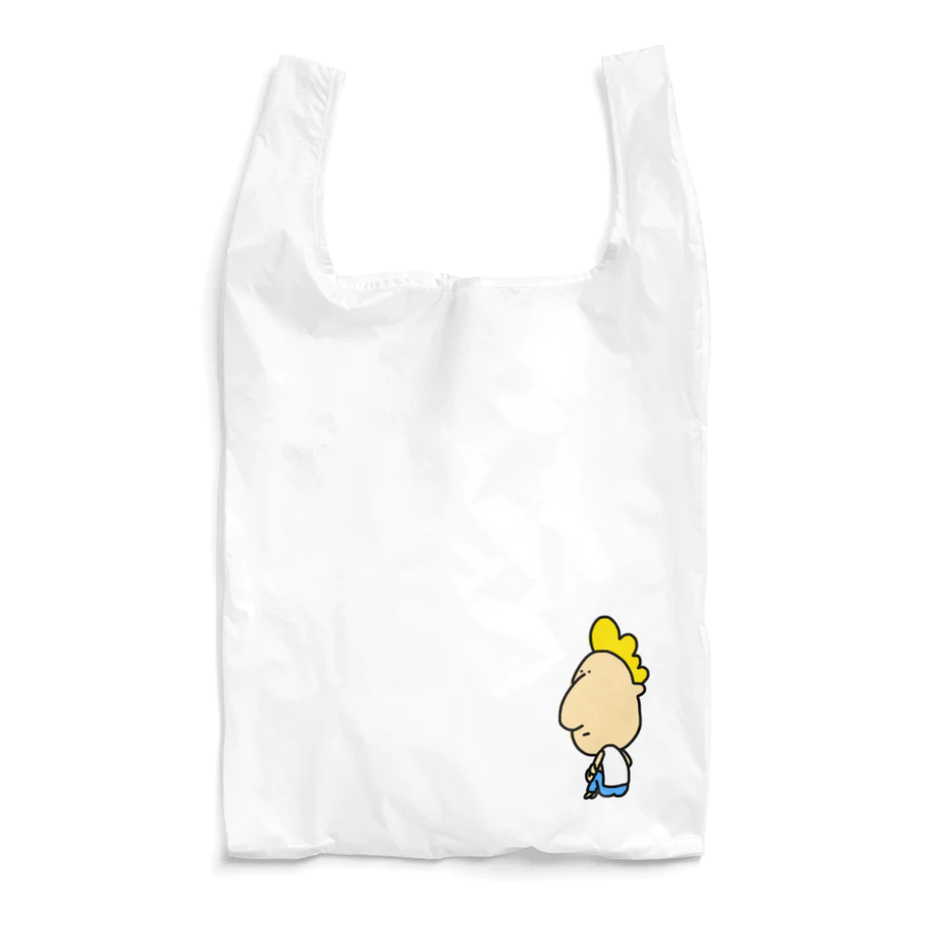 「キャシーとスミス」の とんでもなくかわいい グッズ屋さんの振り向きスミス Reusable Bag