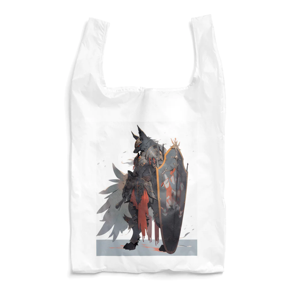 ファンタジー屋の狼の騎士 Reusable Bag