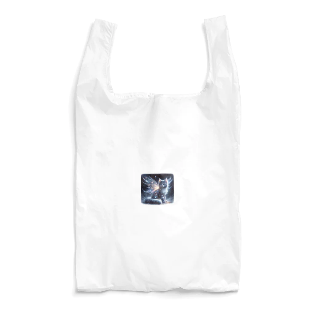 katohkouchiの星空の舞、夜を守る猫 Reusable Bag