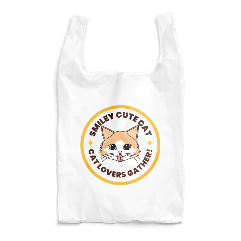 ぱんだまんの舌ペロ猫 Reusable Bag