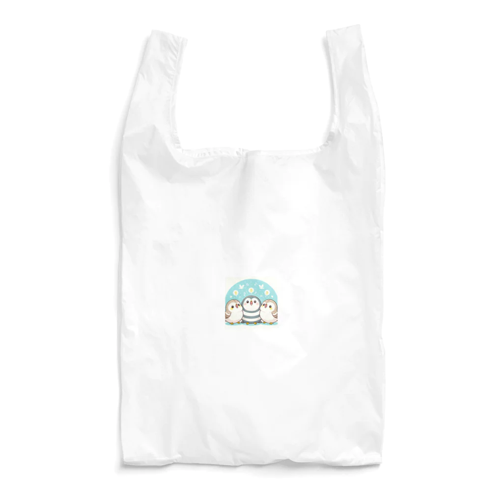 音楽ルー106のシマエナガ Reusable Bag