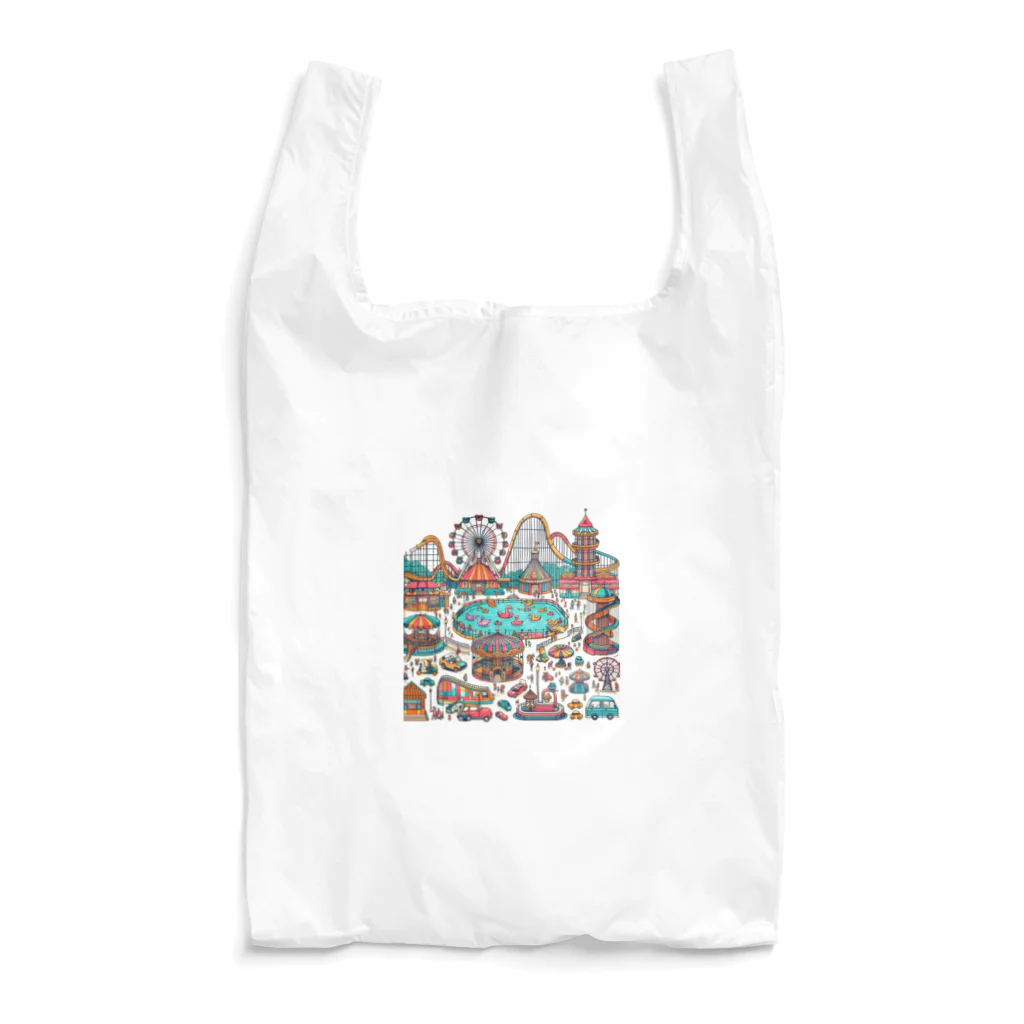 ぴくちゃー55の楽しい遊園地 Reusable Bag