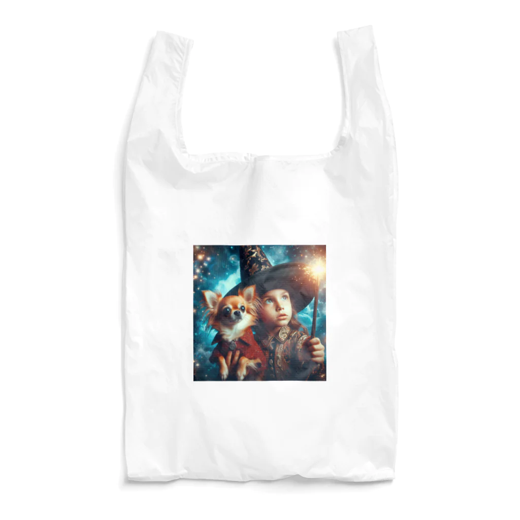 チワワンSHOPの魔法少女とチワワ Reusable Bag