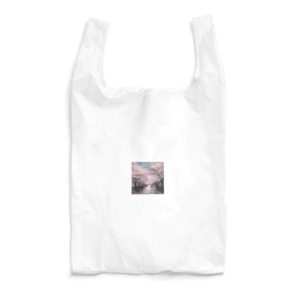 mitsusharkの桜のトンネル Reusable Bag