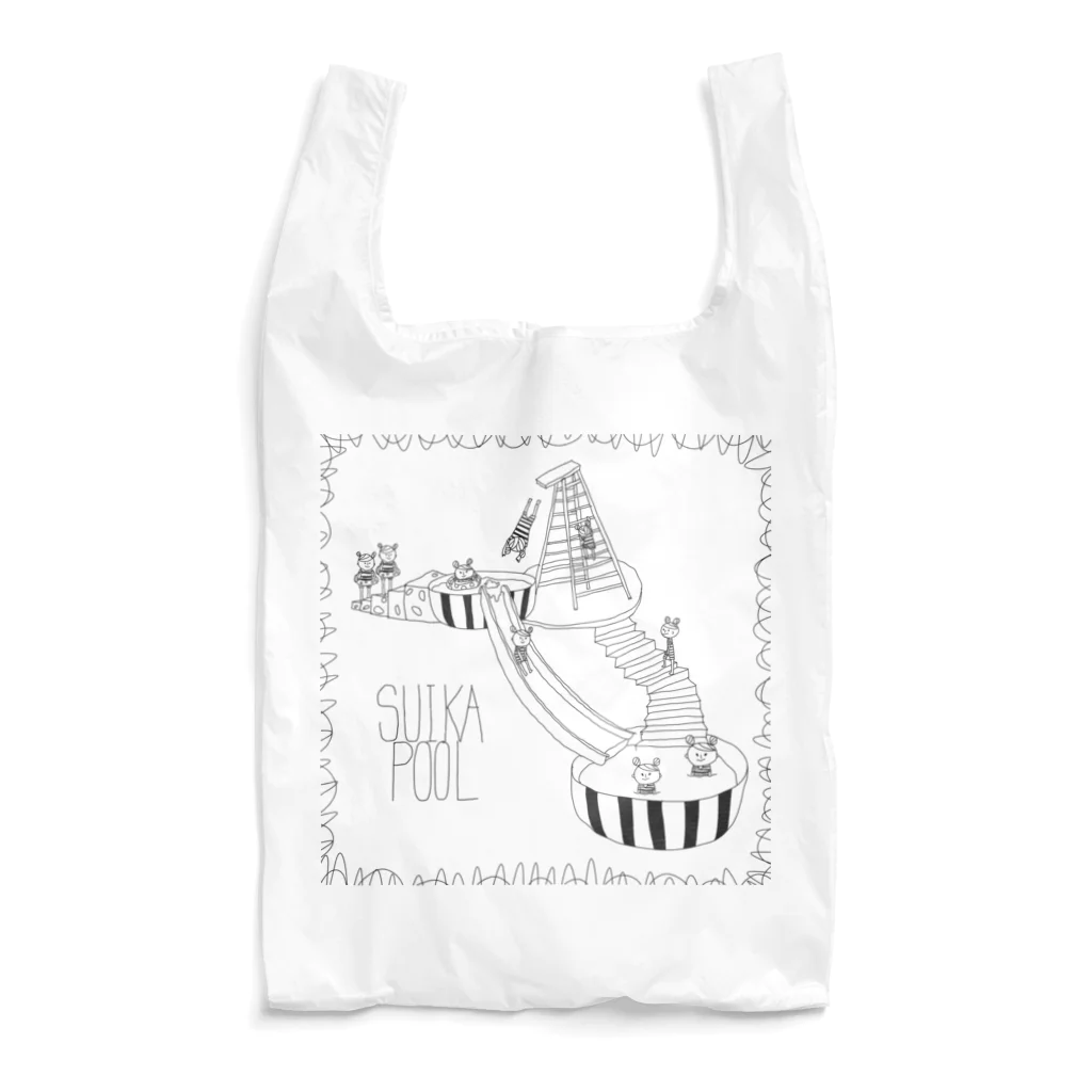 zoubiyoriのスイカプールとコビト Reusable Bag