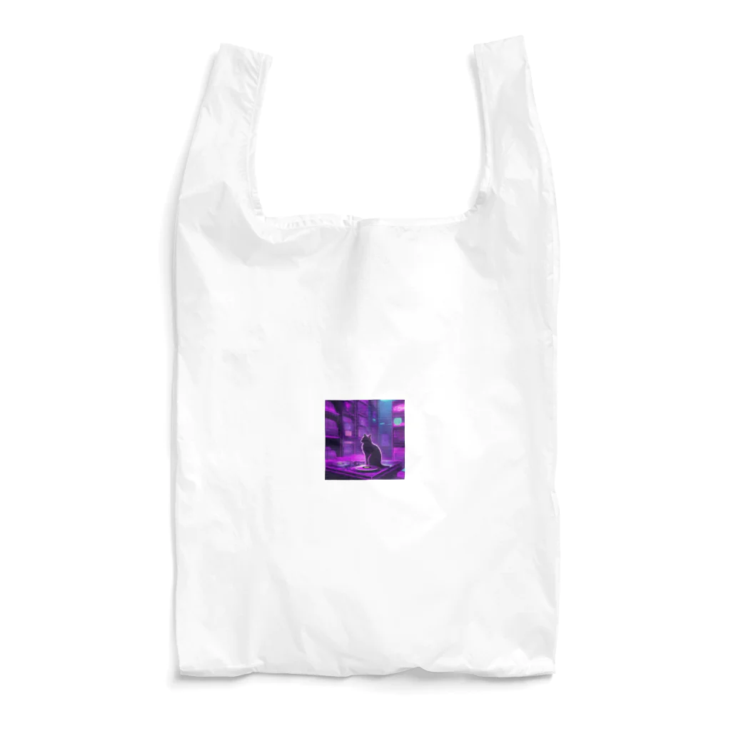 jujumarucatのROCKYCAT　DJTIME Reusable Bag