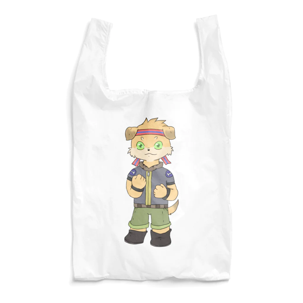 おかか工房の戦士ワン Reusable Bag