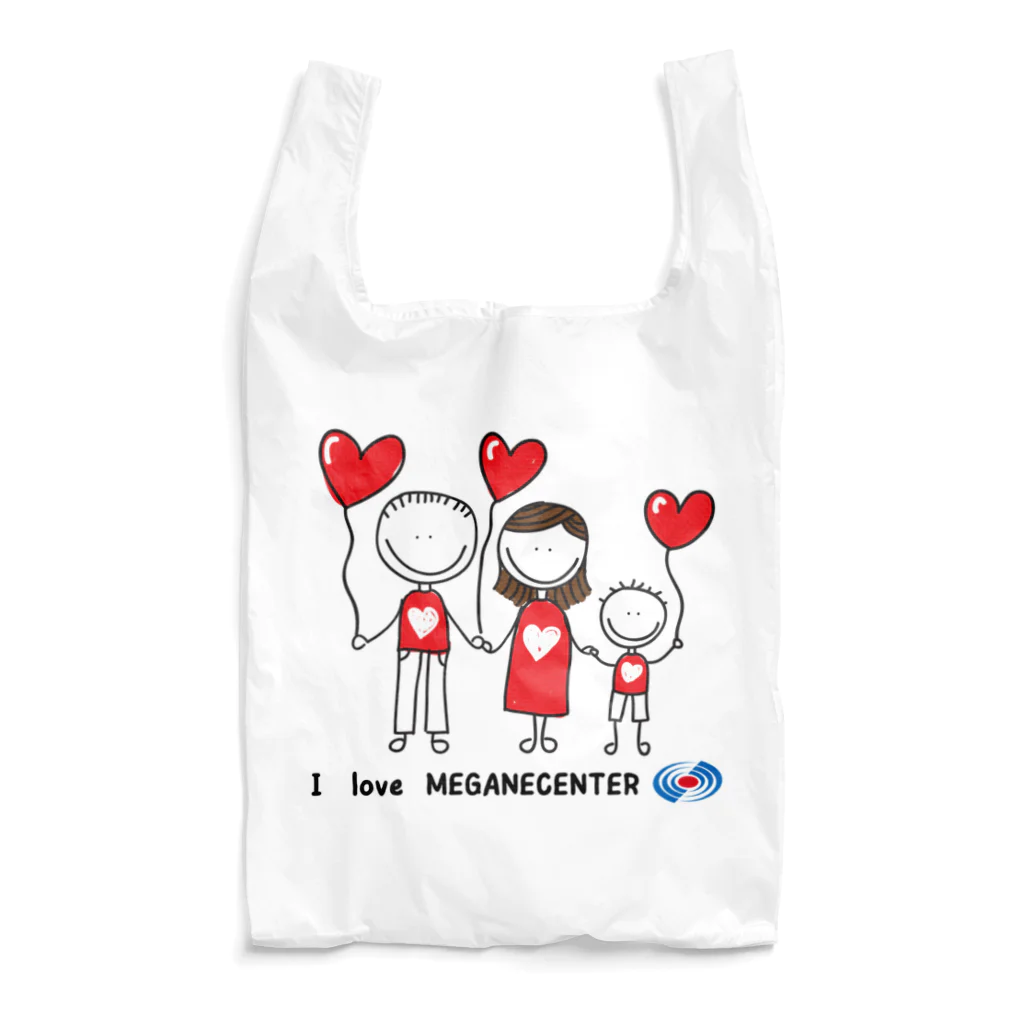 メガネセンターのI love meganecenter エコバッグ