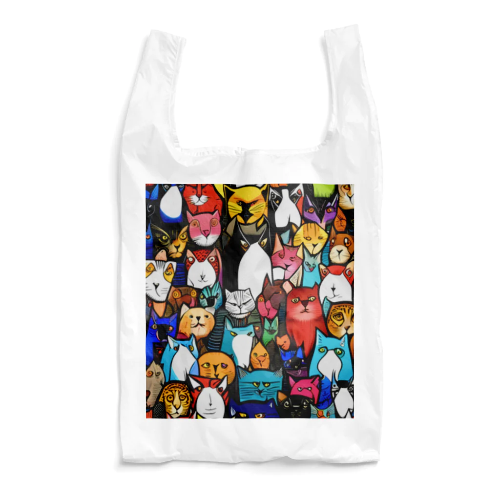 PAC (ポップアートキャット）のPAC (ポップアートキャット) Reusable Bag