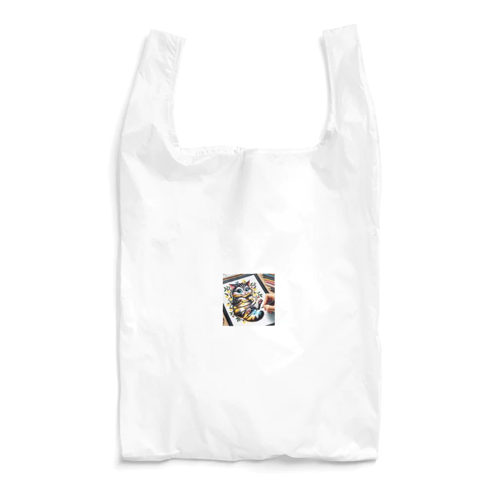 katohkouchiの冒険心をくすぐるやんちゃ猫 Reusable Bag