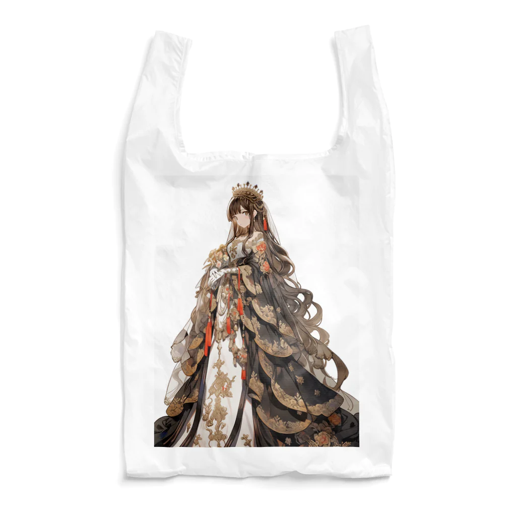 AQUAMETAVERSEのロイヤルドレスを着た美少女　Tomoe bb 2712 Reusable Bag