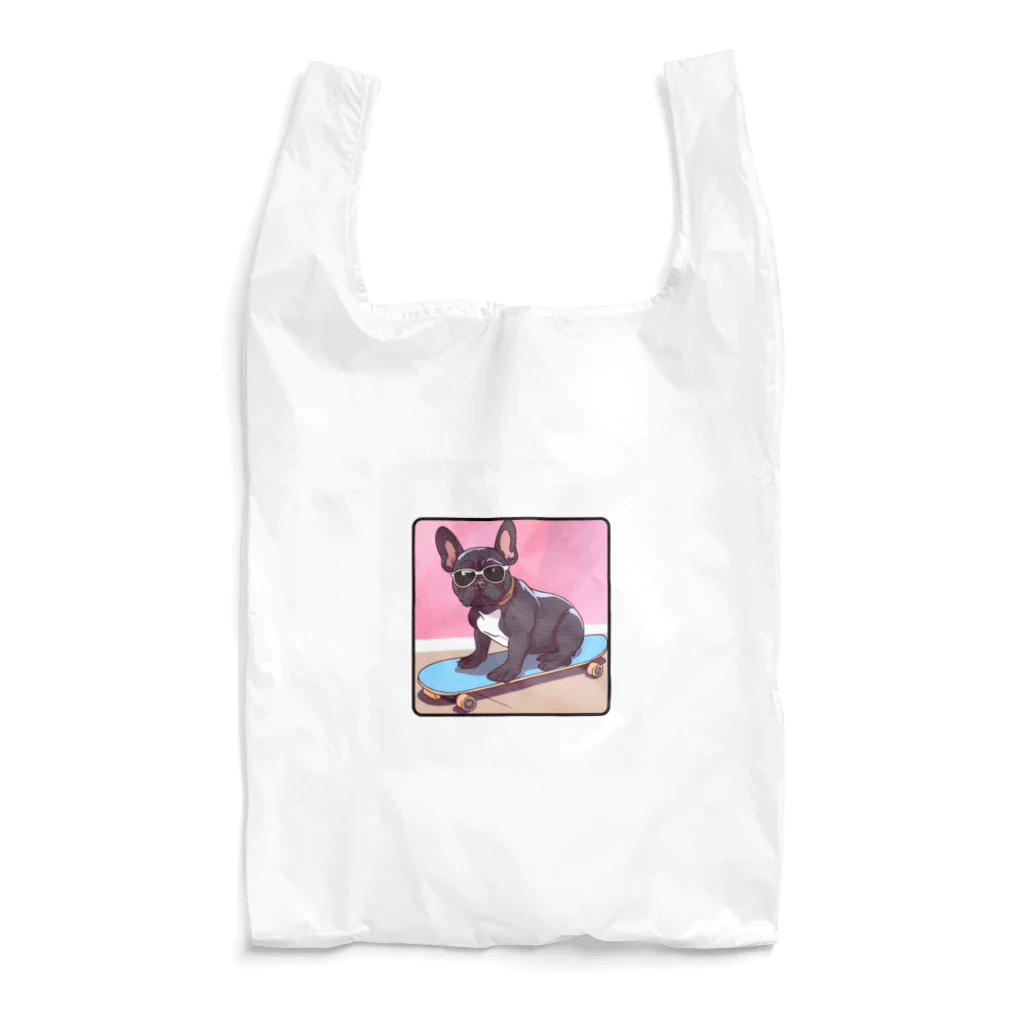 はむにだショップ【GURASAN】のGURASANブルドック Reusable Bag