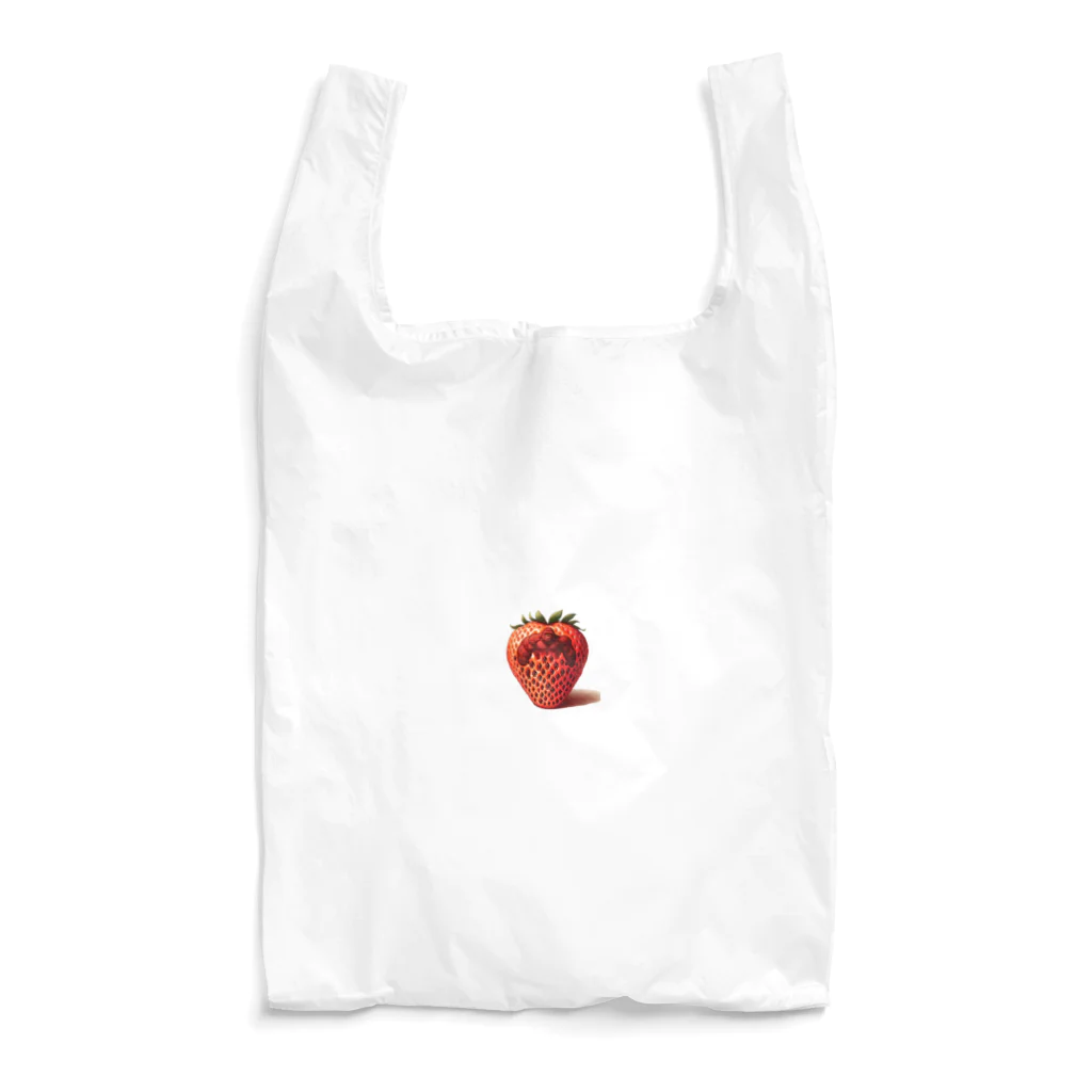 ゴリラショップのThe Mighty Gorilla Strawberry  Reusable Bag