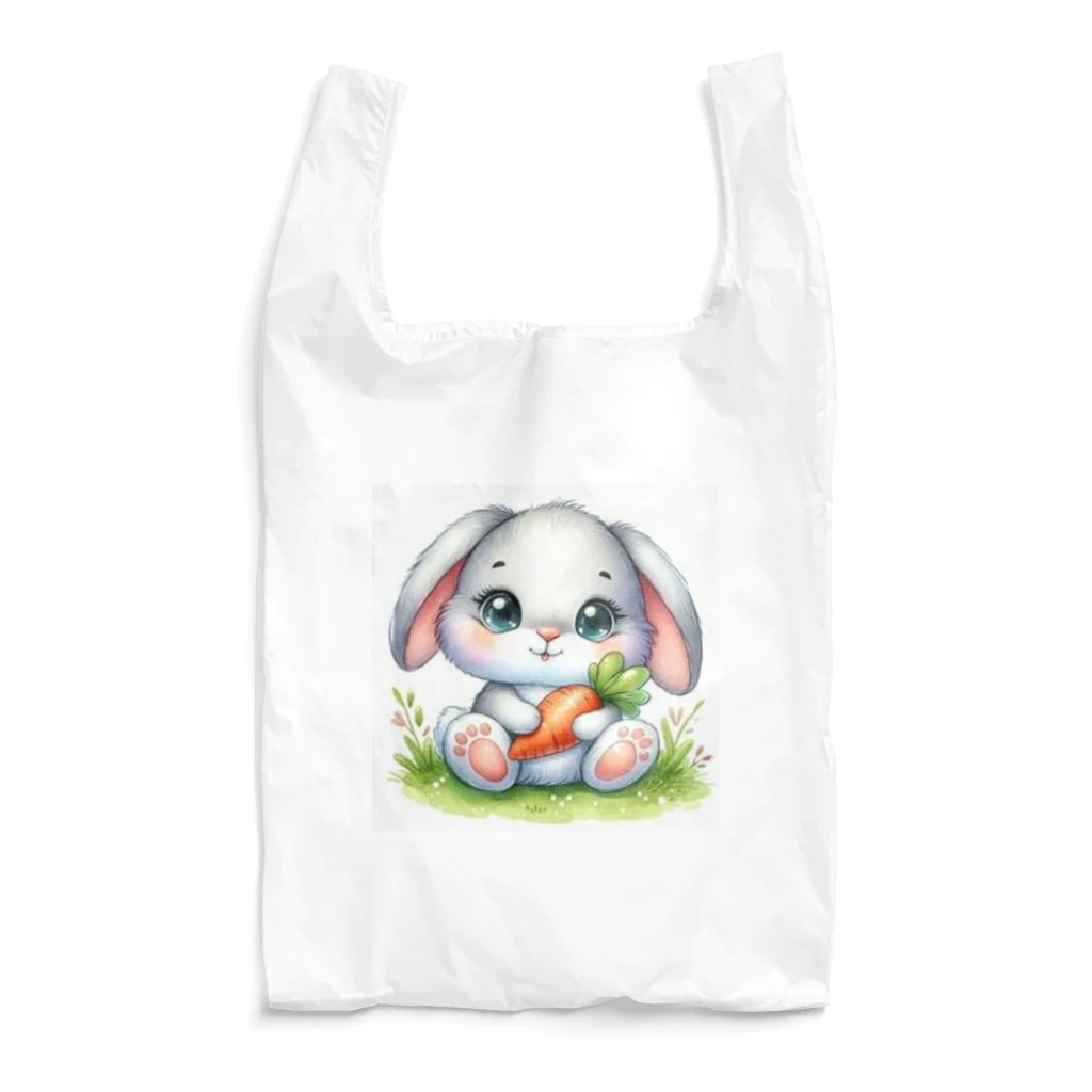 ぷっくりショップのうさかわいい Reusable Bag