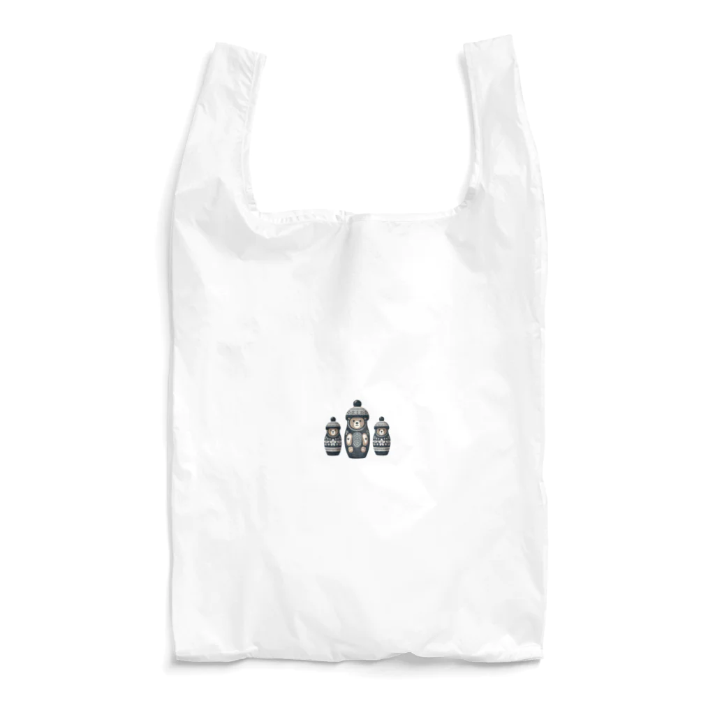 itanki3のグリズリーこけし Reusable Bag