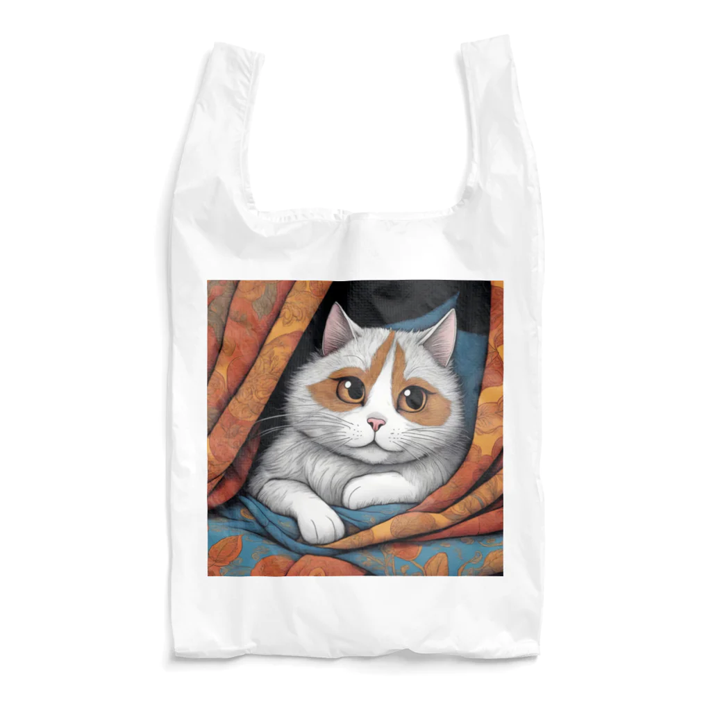 にゃんこーねこのたぬき猫 Reusable Bag