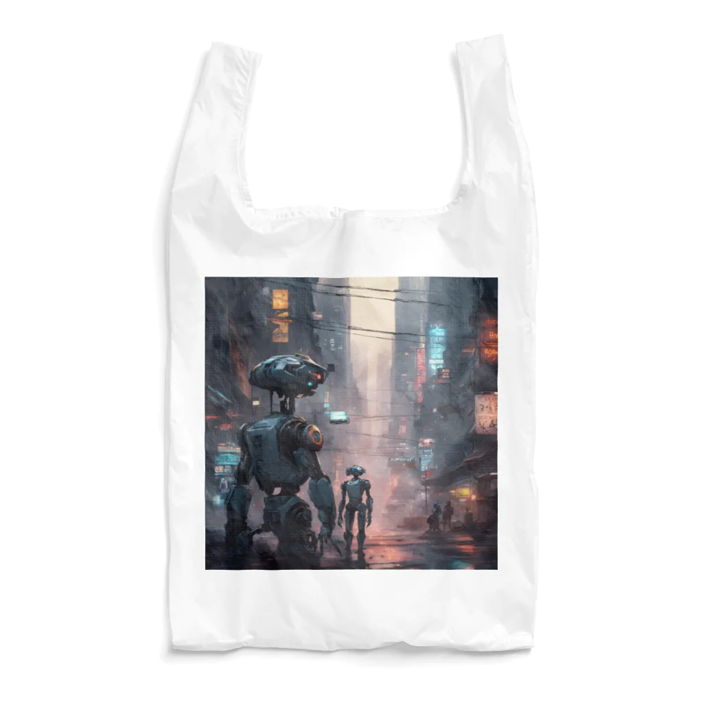 xgs648の近未来ロボット Reusable Bag