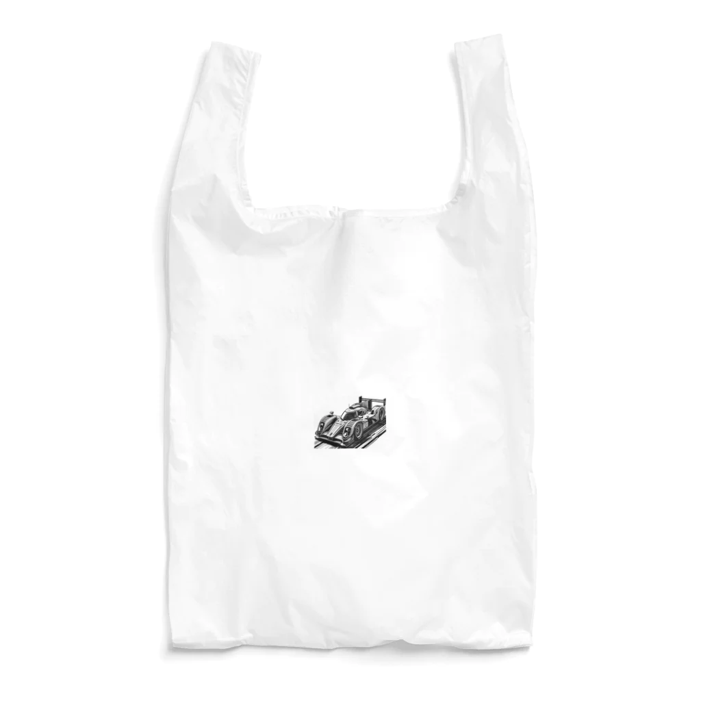 shinsuke114のシャープなデザインのスポーツカー Reusable Bag