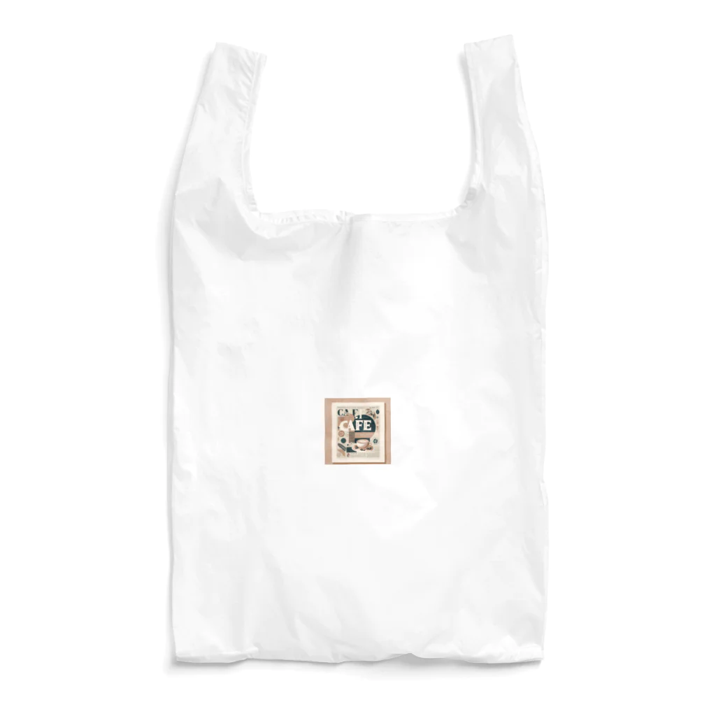 ryu_1137のカフェ・パステル Reusable Bag