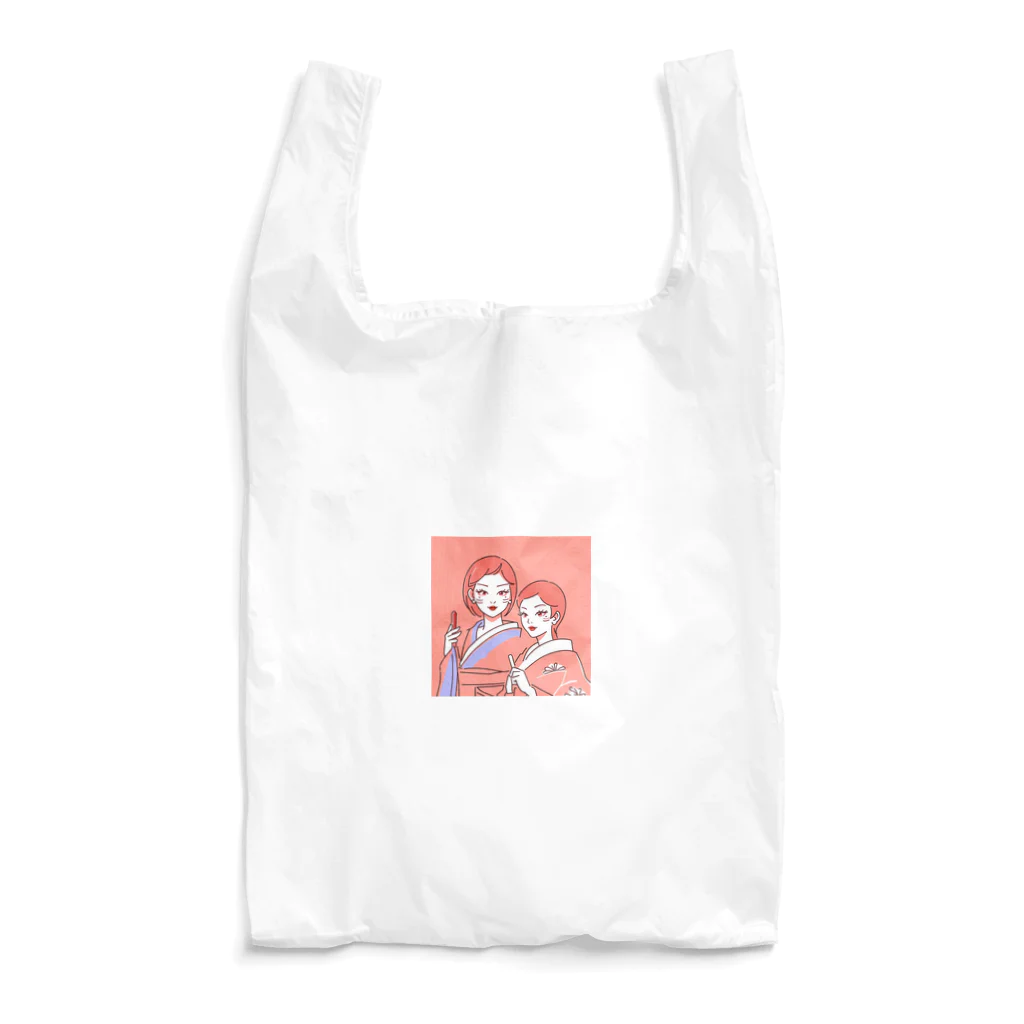 bigbamboofamilyの悪戯な娘達 Reusable Bag