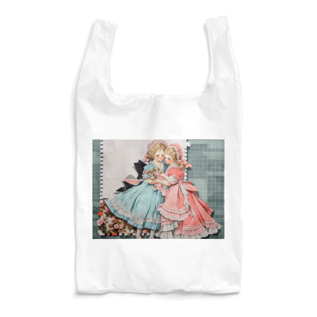 AQUAMETAVERSEの可愛い姉妹たち アメジスト2846 Reusable Bag