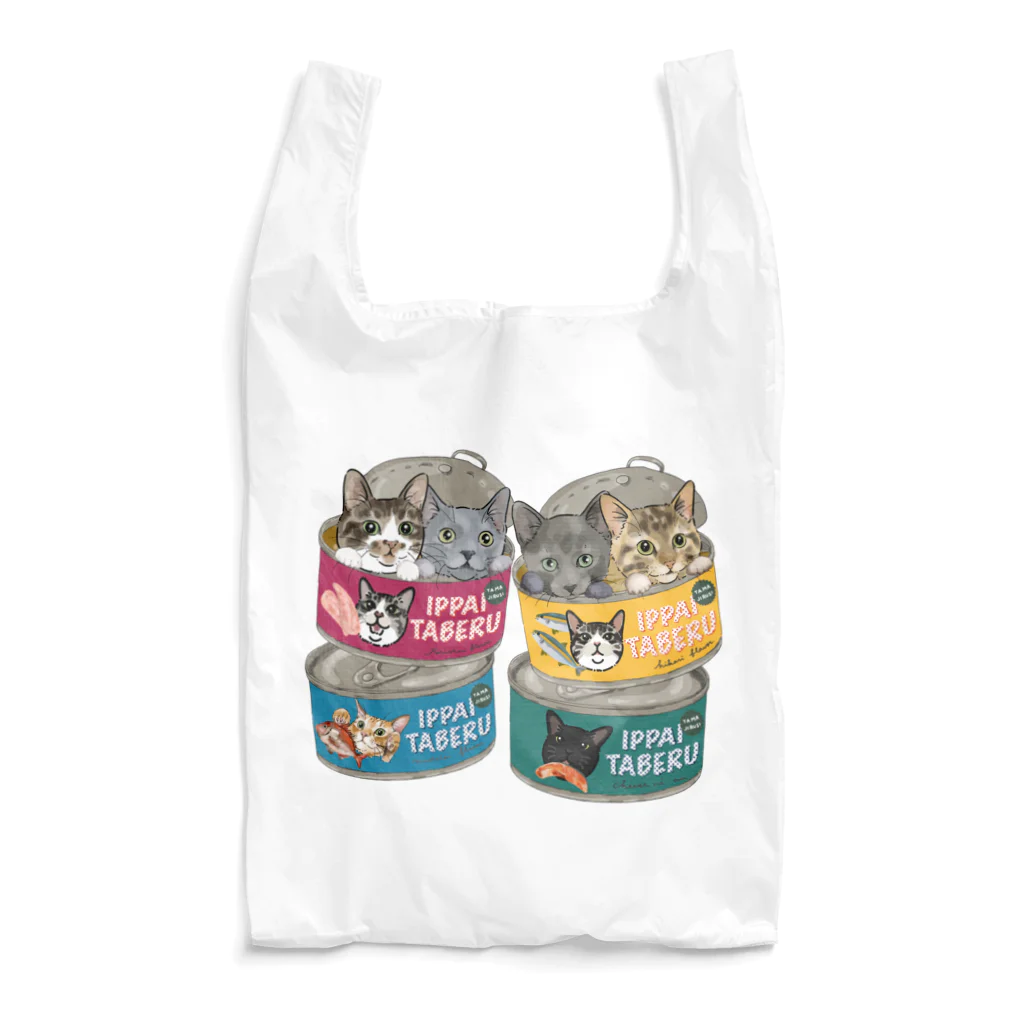 みきぞーん｜保護猫 ミッキー画伯と肉球とおともだちのmuchaguraainima Reusable Bag