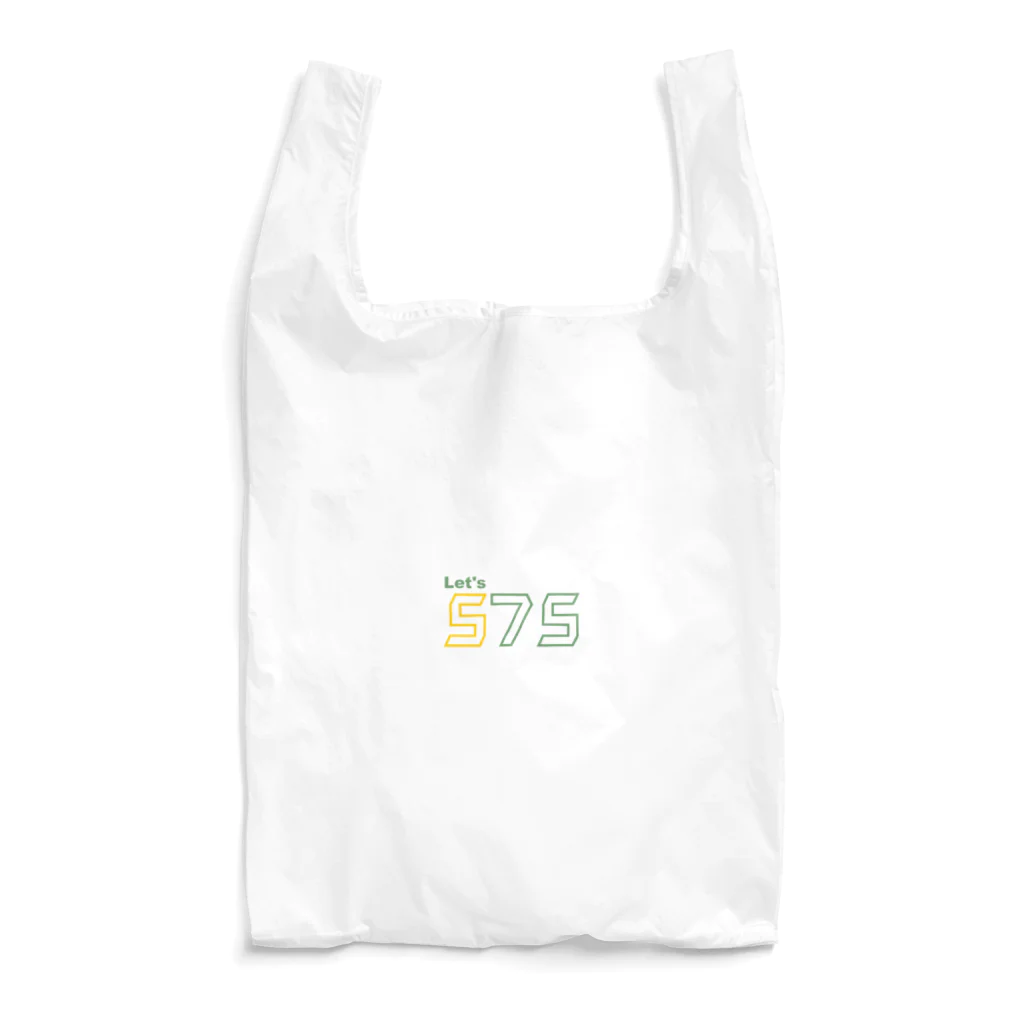 川柳投稿まるせんのお店のレッツ！ゴーシチゴー Reusable Bag