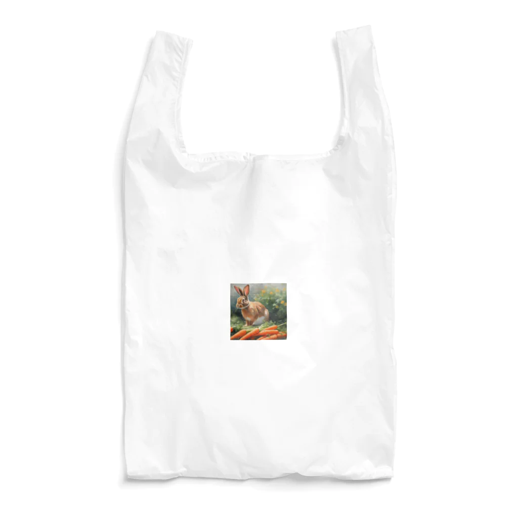 IKINARIの人参とうさぎ Reusable Bag