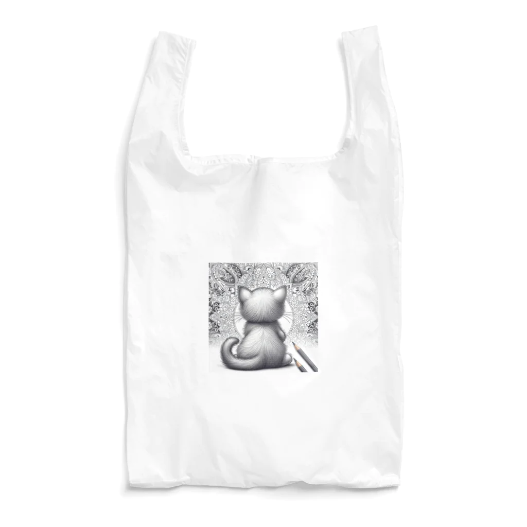 にくきゅう299のBack-raised Dream Cat Reusable Bag