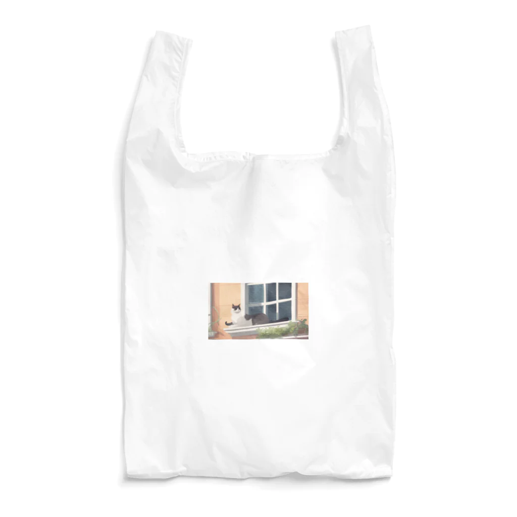 nekozou1986の窓際猫 Reusable Bag