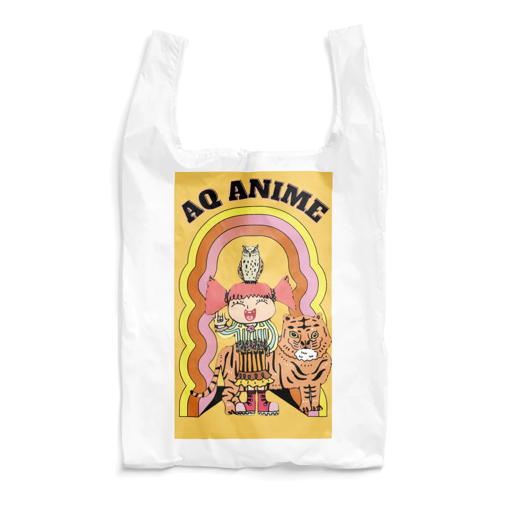 AQAnime ArtShopのAQ ANIME 虎女子 Reusable Bag