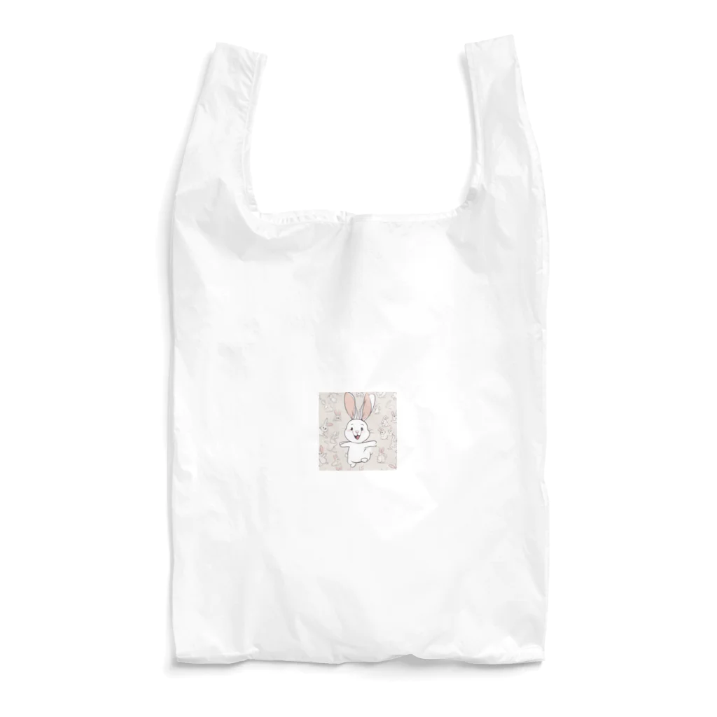 aahsrのくるくるうさくる Reusable Bag