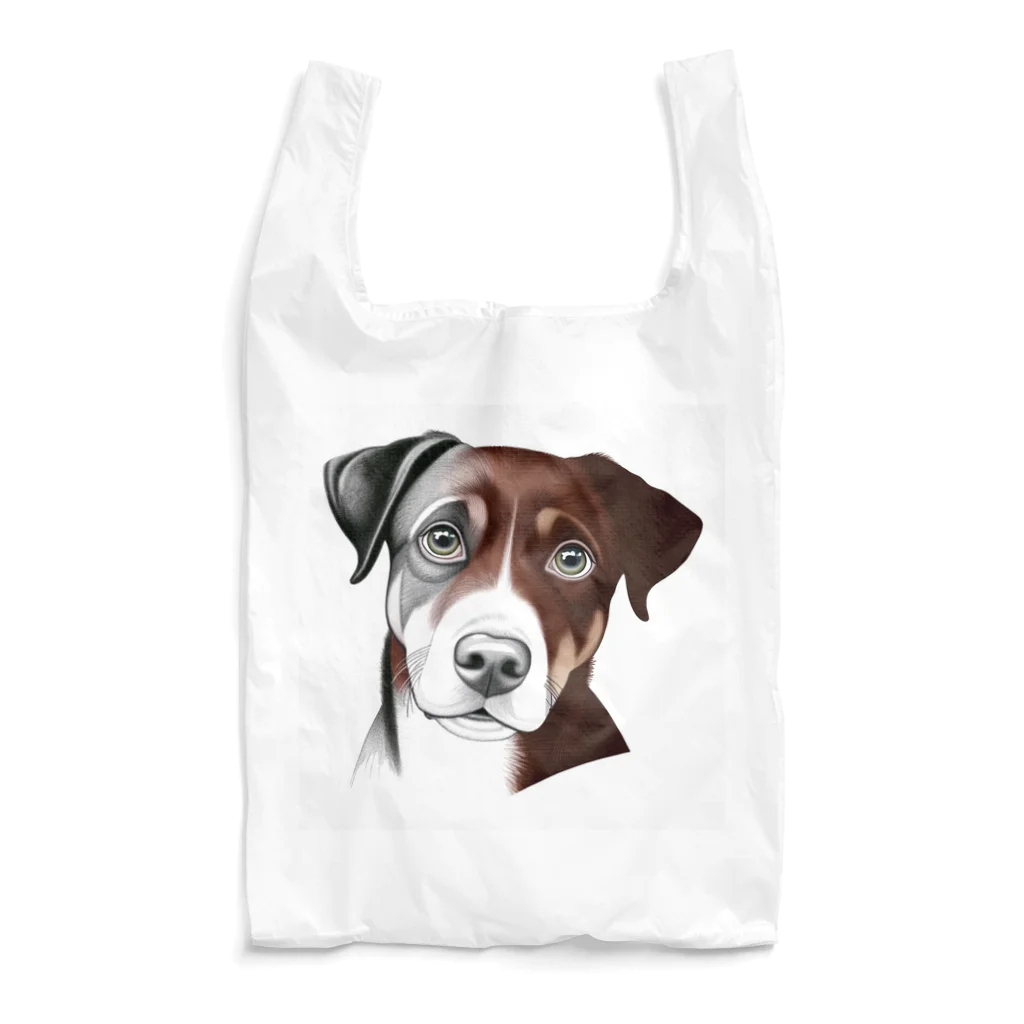 Ama'sのじっと見つめる犬さん Reusable Bag